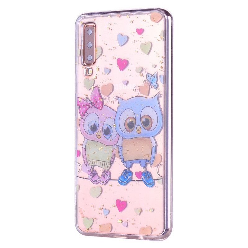 Hoesje Samsung Galaxy A70 Liefde En Glitter