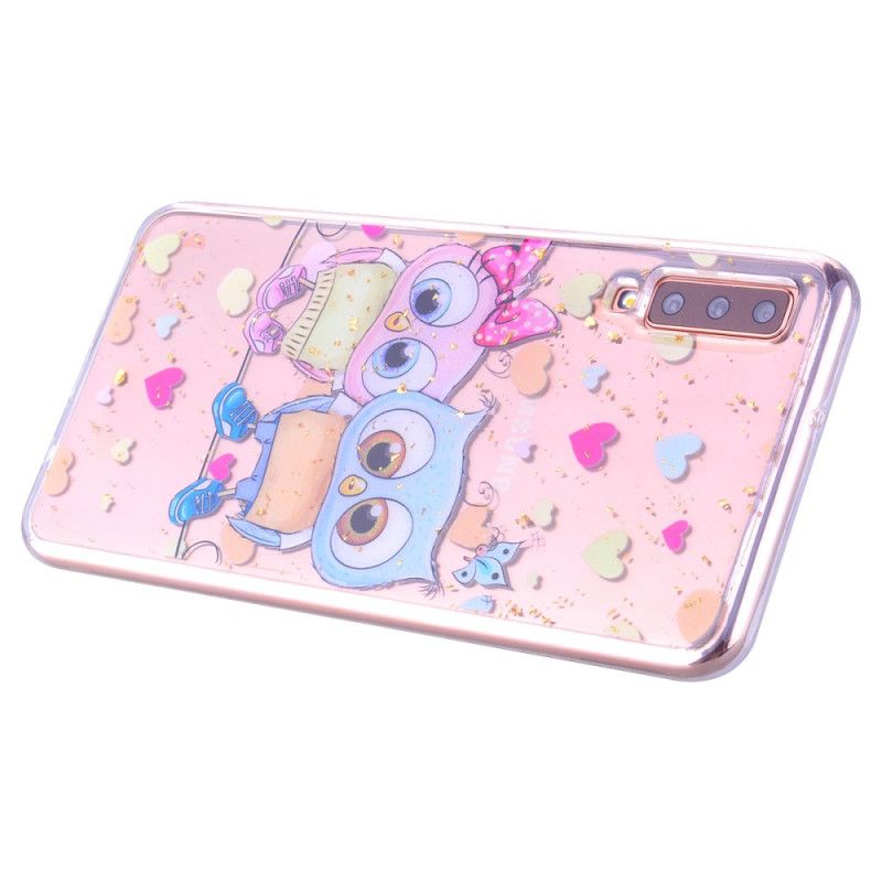 Hoesje Samsung Galaxy A70 Liefde En Glitter