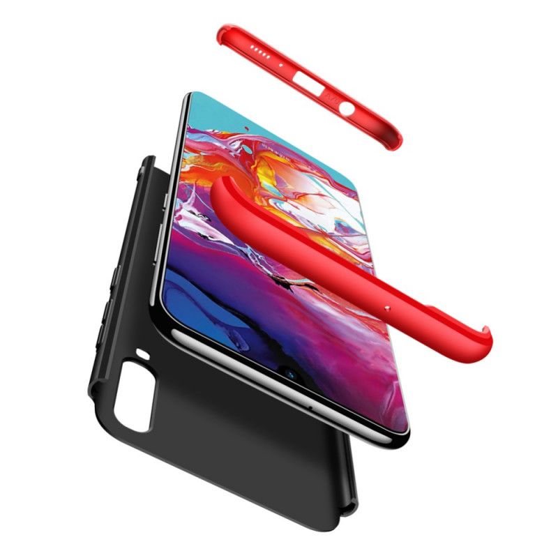 Hoesje Samsung Galaxy A70 Rood Zwart Gkk Afneembaar