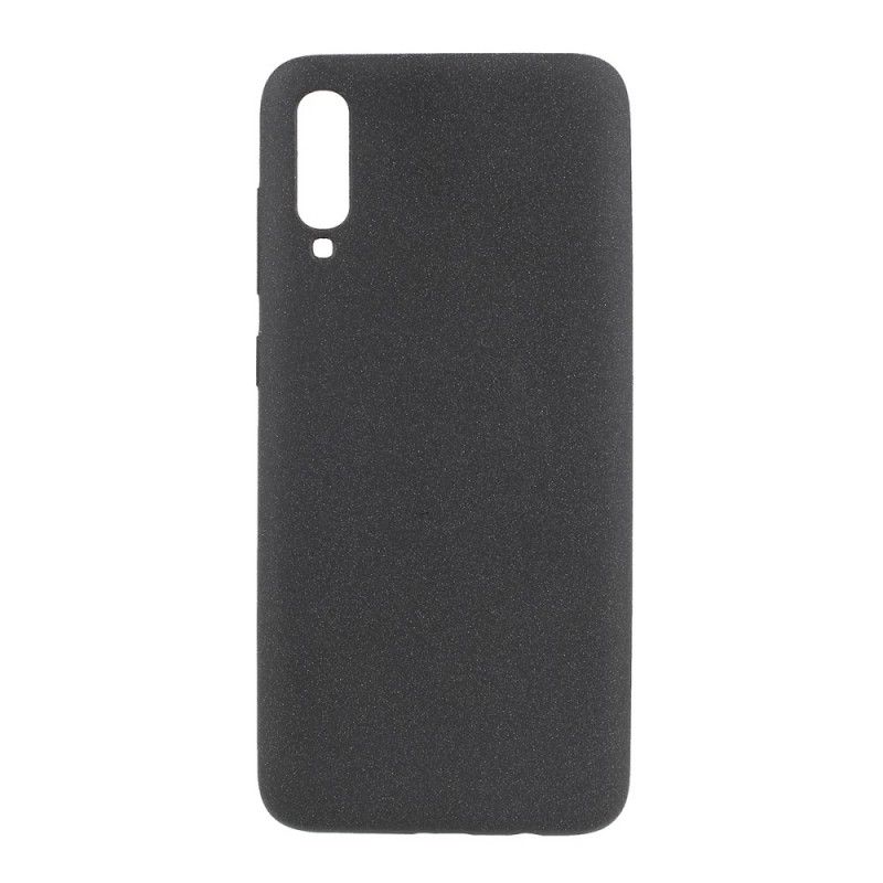 Hoesje voor Samsung Galaxy A70 Lichtpaars Matte Glitter