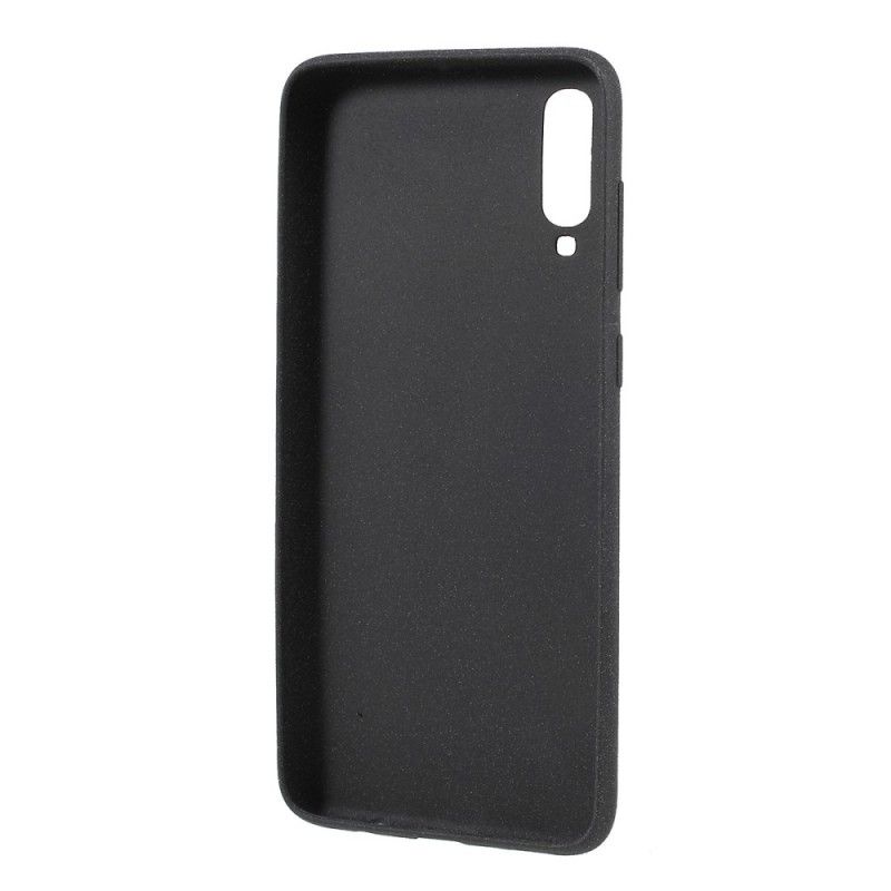 Hoesje voor Samsung Galaxy A70 Lichtpaars Matte Glitter
