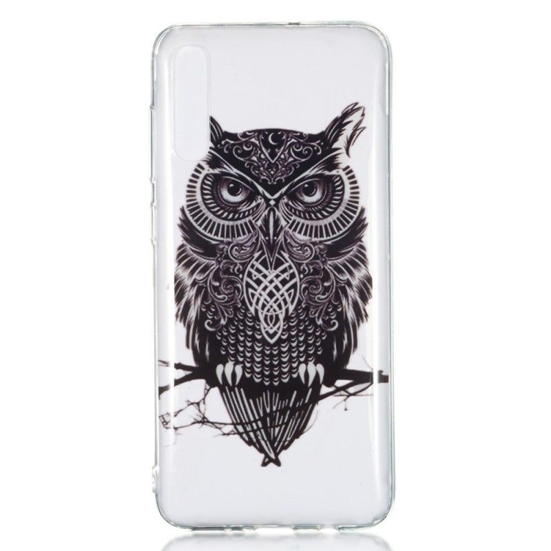 Hoesje voor Samsung Galaxy A70 Oude Uil