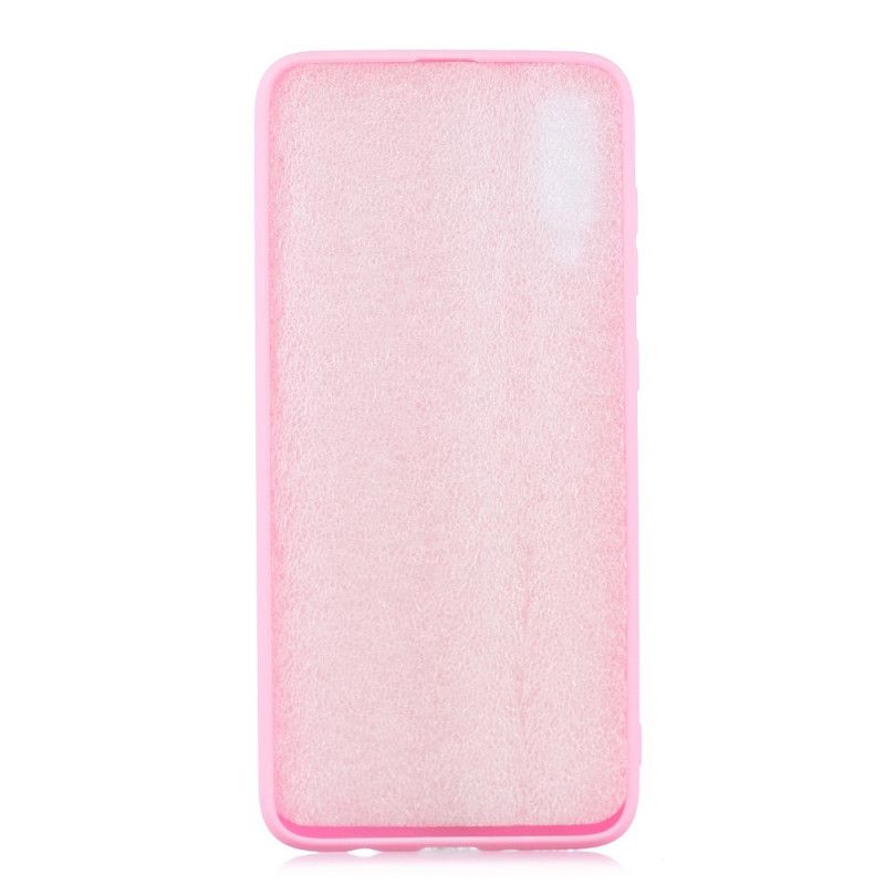 Hoesje voor Samsung Galaxy A70 Wit Zwart Flexibele Siliconen Snoepkleuren