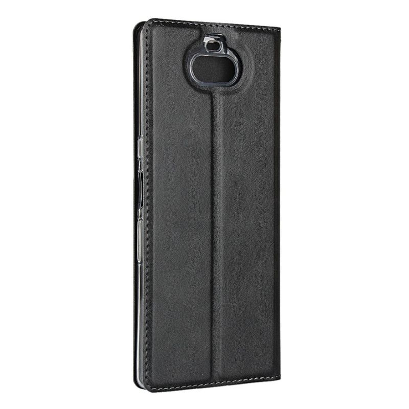 Folio-hoesje Sony Xperia 10 Plus Rood Zwart Dunheid In De String