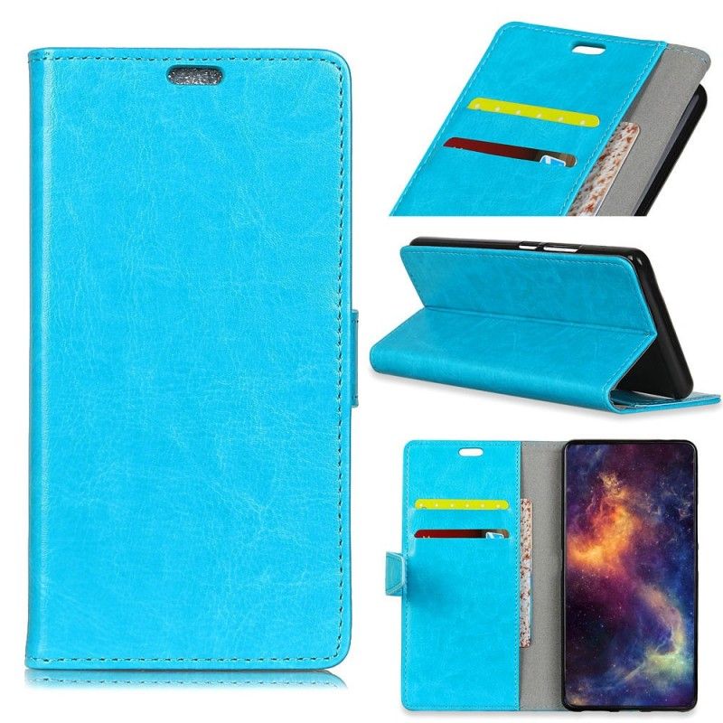 Leren Hoesje voor Sony Xperia 10 Plus Retro Kunstleer