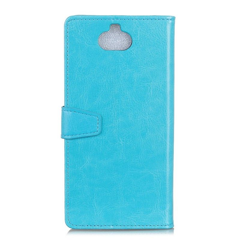 Leren Hoesje voor Sony Xperia 10 Plus Retro Kunstleer
