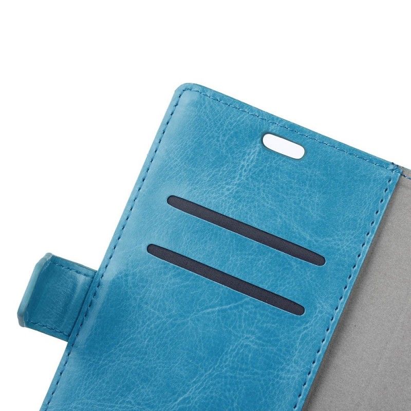 Leren Hoesje voor Sony Xperia 10 Plus Retro Kunstleer