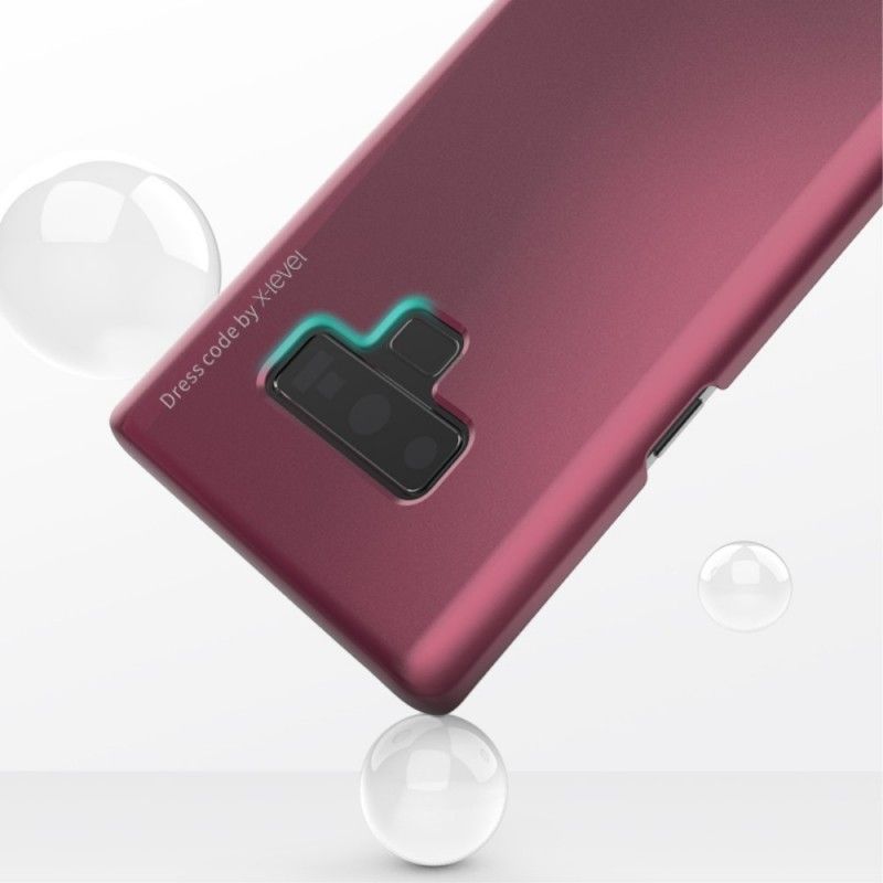 Hoesje Samsung Galaxy Note 9 Paars Zwart Mate Premium-Serie