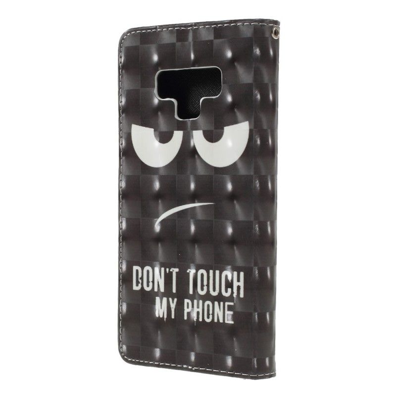 Leren Hoesje Samsung Galaxy Note 9 D. T. Dhr. P String