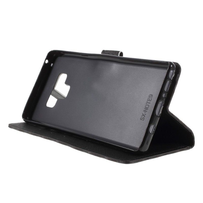 Leren Hoesje Samsung Galaxy Note 9 D. T. Dhr. P String