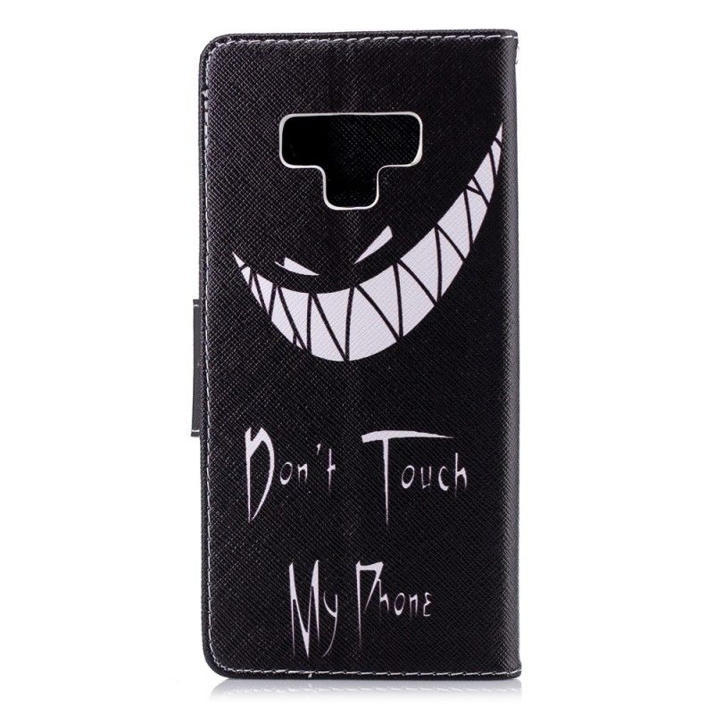 Leren Hoesje Samsung Galaxy Note 9 Duivelse Telefoon