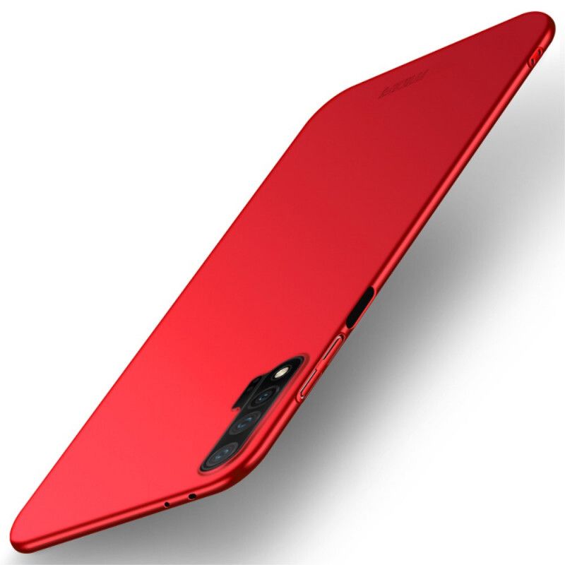 Hoesje Huawei Nova 6 Rood Zwart Mofi