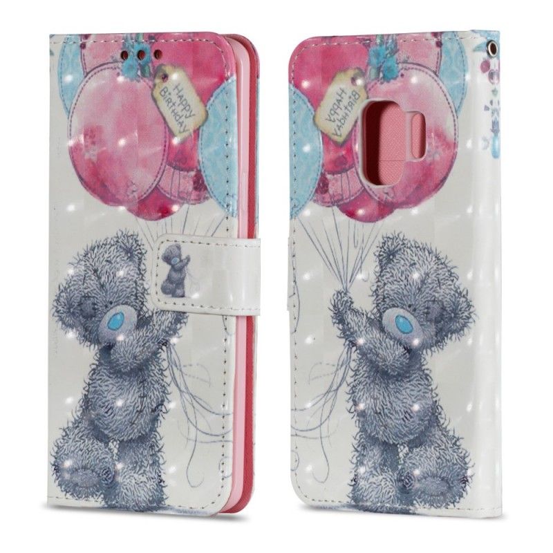 Bescherming Hoesje Samsung Galaxy S9 Telefoonhoesje Gelukkige Verjaardag Dragen