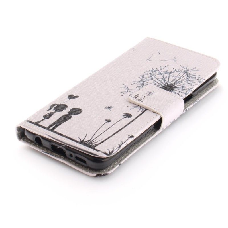 Bescherming Hoesje Samsung Galaxy S9 Telefoonhoesje Liefde Paardenbloem
