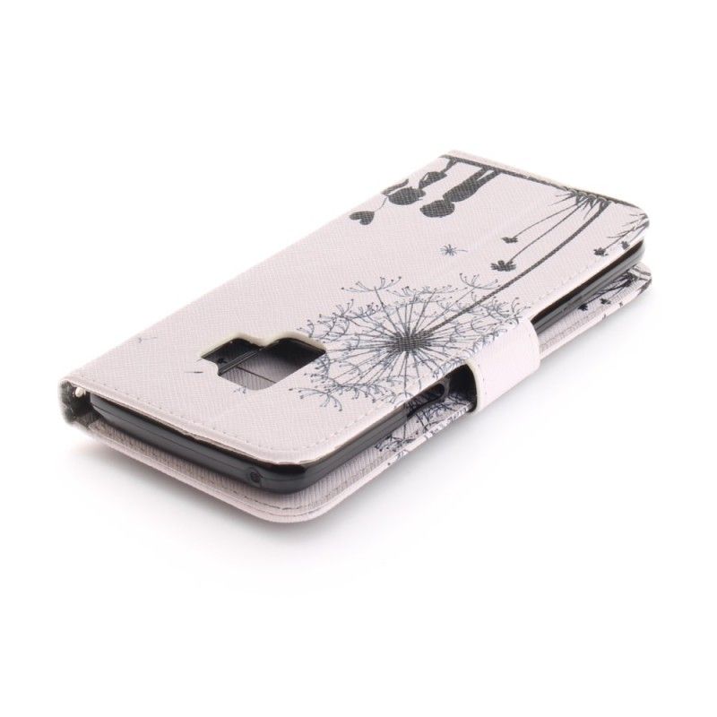 Bescherming Hoesje Samsung Galaxy S9 Telefoonhoesje Liefde Paardenbloem