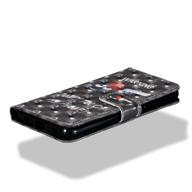 Bescherming Hoesje Samsung Galaxy S9 Telefoonhoesje Waarschuwing