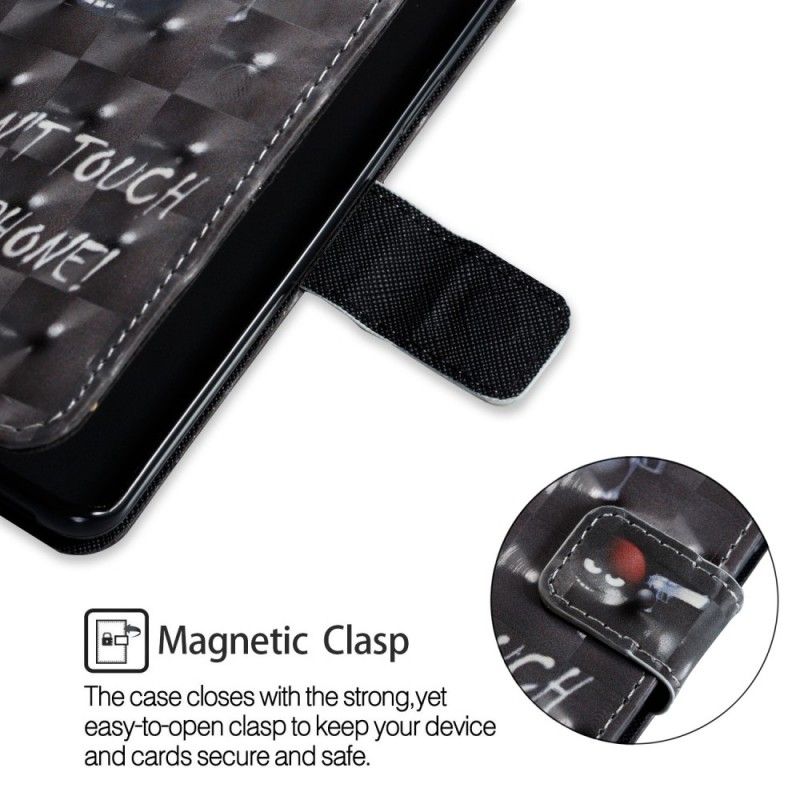 Bescherming Hoesje Samsung Galaxy S9 Telefoonhoesje Waarschuwing