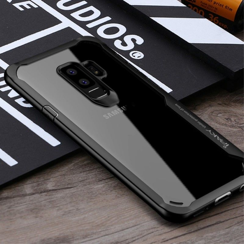 Case Hoesje Samsung Galaxy S9 Rood Zwart Telefoonhoesje Ipaky Hybride Serie
