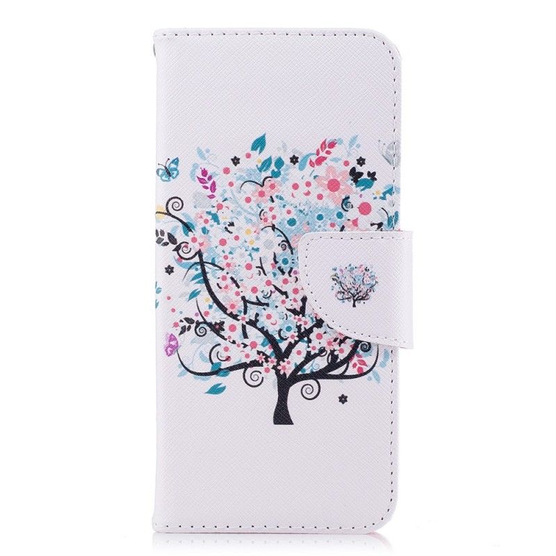 Cover Folio-hoesje Samsung Galaxy S9 Telefoonhoesje Bloemrijke Boom