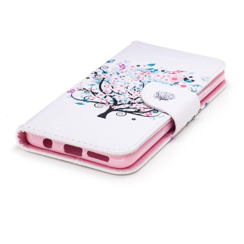 Cover Folio-hoesje Samsung Galaxy S9 Telefoonhoesje Bloemrijke Boom