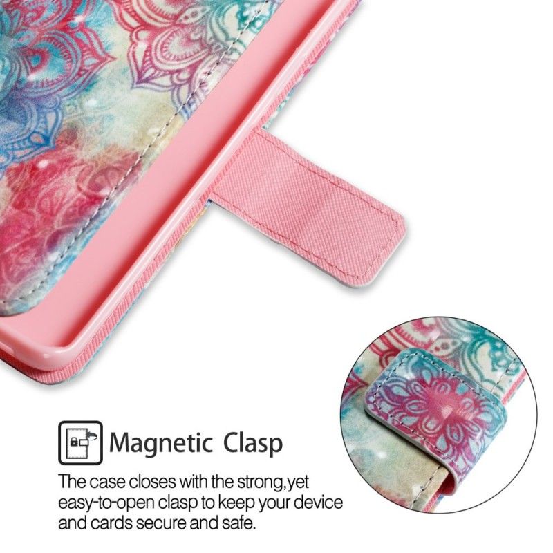 Cover Folio-hoesje Samsung Galaxy S9 Telefoonhoesje Lotus