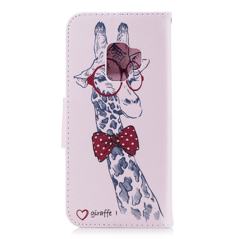Cover Folio-hoesje Samsung Galaxy S9 Telefoonhoesje Nerdgiraf