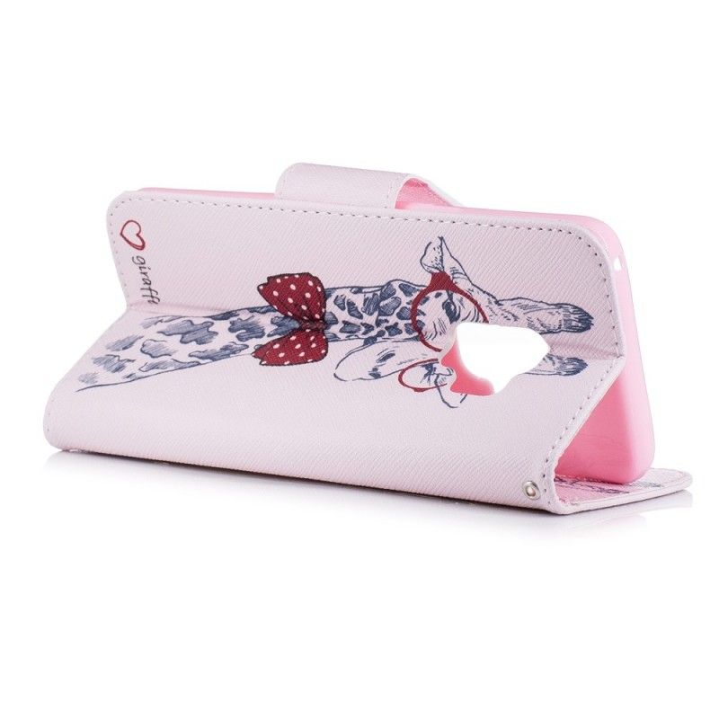 Cover Folio-hoesje Samsung Galaxy S9 Telefoonhoesje Nerdgiraf