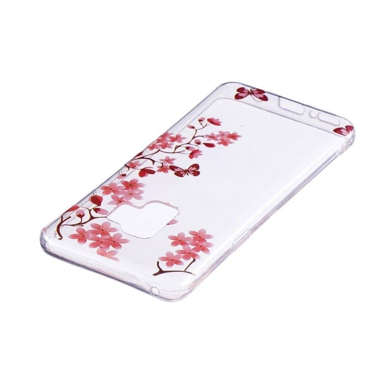 Cover Hoesje Samsung Galaxy S9 Telefoonhoesje Bloeiende Boom