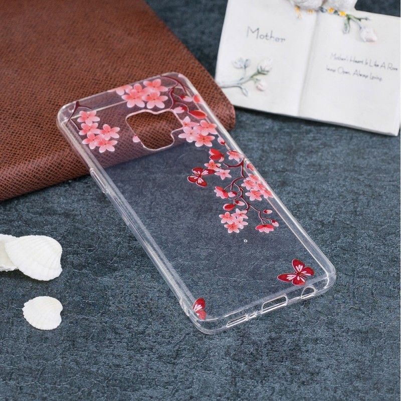 Cover Hoesje Samsung Galaxy S9 Telefoonhoesje Bloeiende Boom