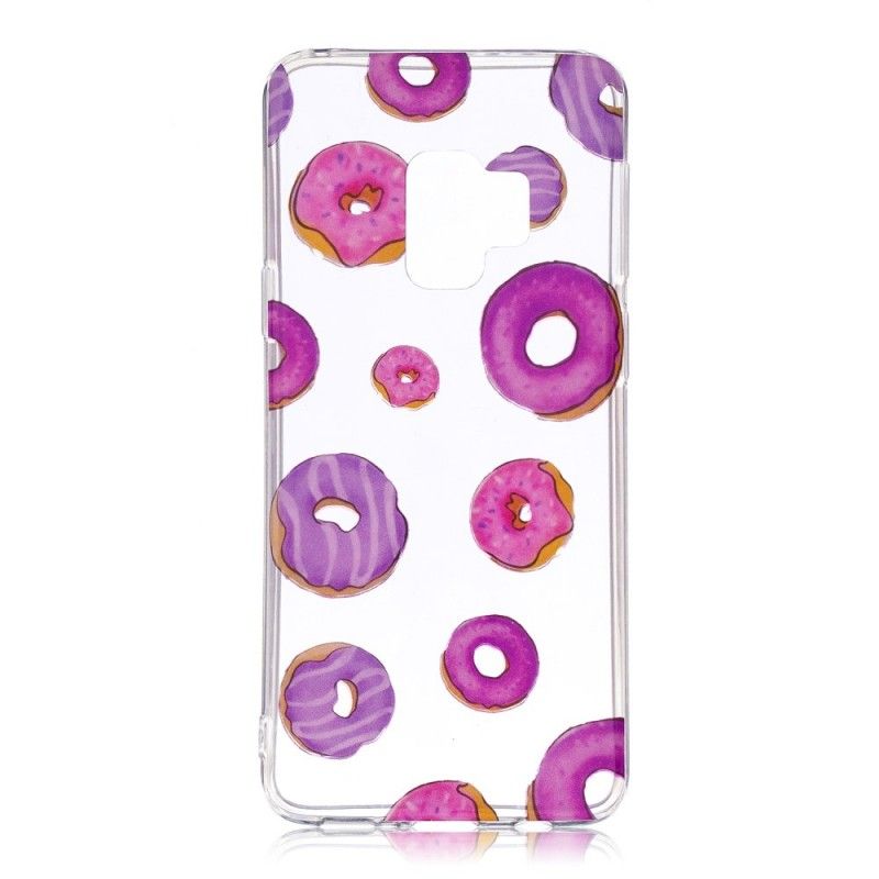 Cover Hoesje Samsung Galaxy S9 Telefoonhoesje Fan Van Donuts