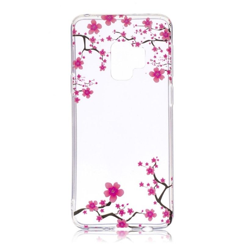 Cover Hoesje Samsung Galaxy S9 Telefoonhoesje Pruimenbloesems