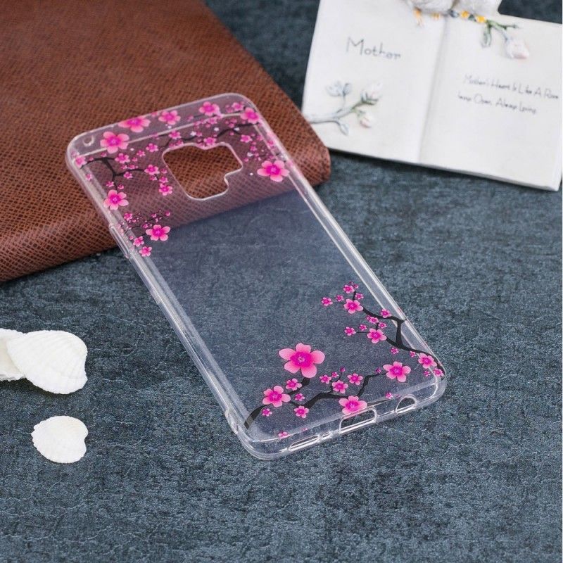 Cover Hoesje Samsung Galaxy S9 Telefoonhoesje Pruimenbloesems