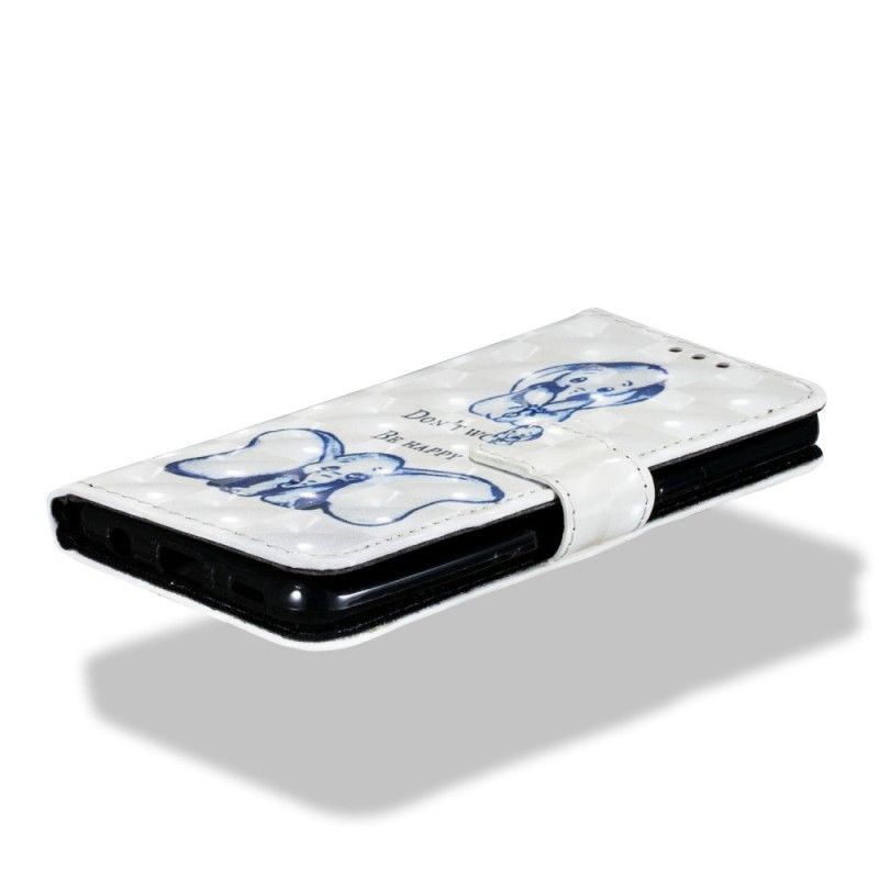 Flip Case Leren Samsung Galaxy S9 Maak Je Geen Zorgen