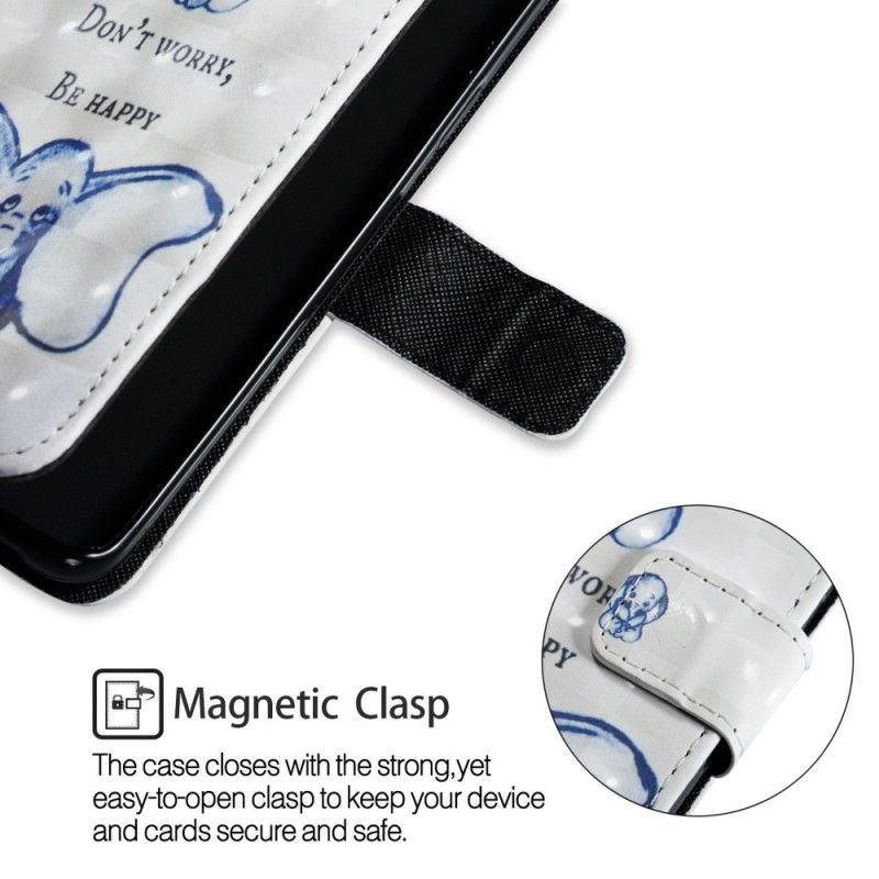 Flip Case Leren Samsung Galaxy S9 Maak Je Geen Zorgen