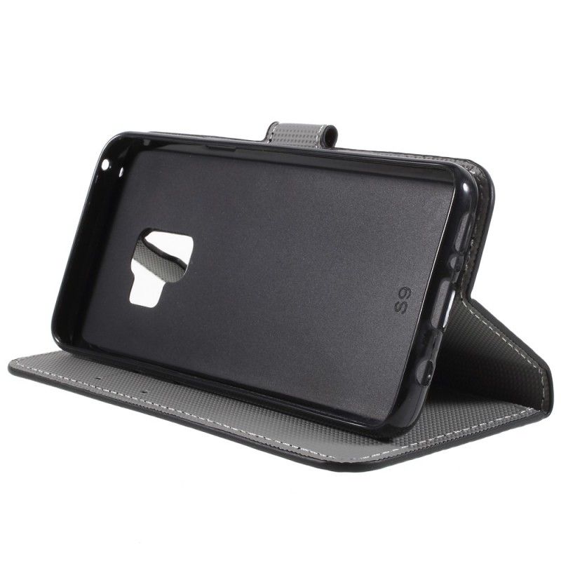 Flip Case Leren Samsung Galaxy S9 Usa Vlag