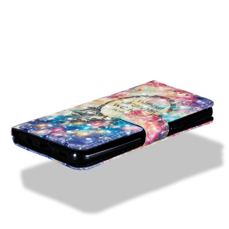 Flip Case Leren Samsung Galaxy S9 Zonder Dromen
