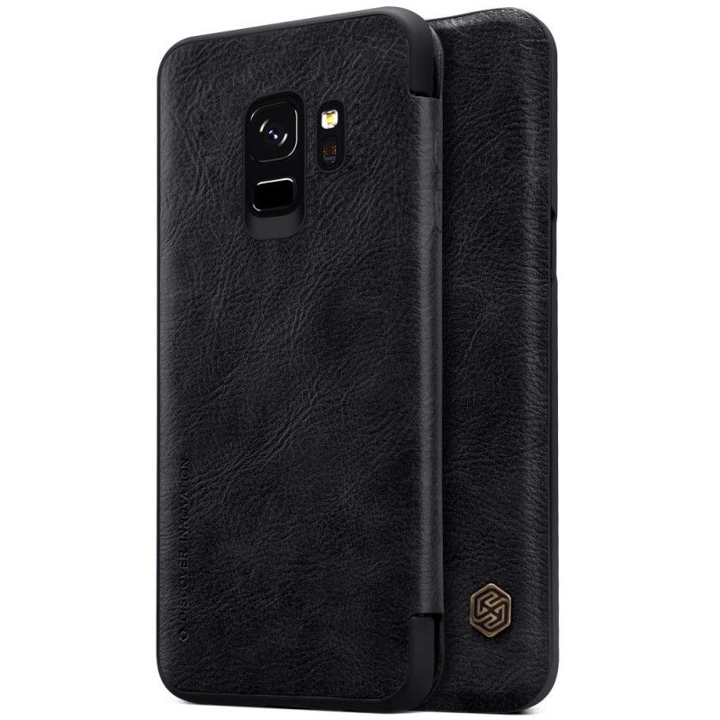 Folio-hoesje voor Samsung Galaxy S9 Bruin Nillkin Qin-Reeks