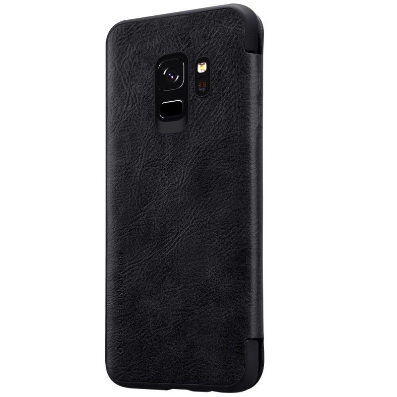 Folio-hoesje voor Samsung Galaxy S9 Bruin Nillkin Qin-Reeks