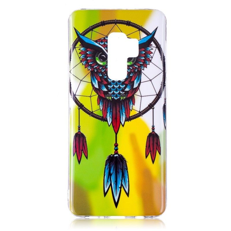 Hoesje Samsung Galaxy S9 Fluorescerende Uil Dromenvanger