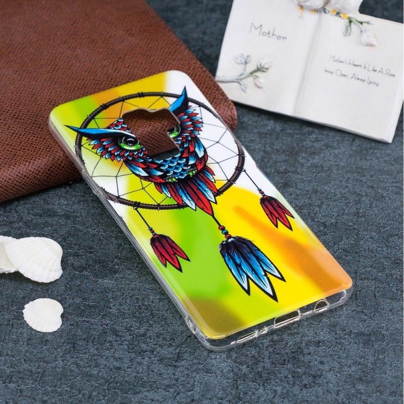 Hoesje Samsung Galaxy S9 Fluorescerende Uil Dromenvanger
