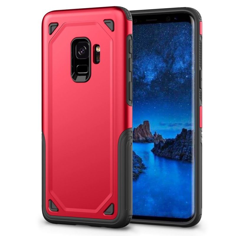 Hoesje Samsung Galaxy S9 Roze Premium Metaaleffect