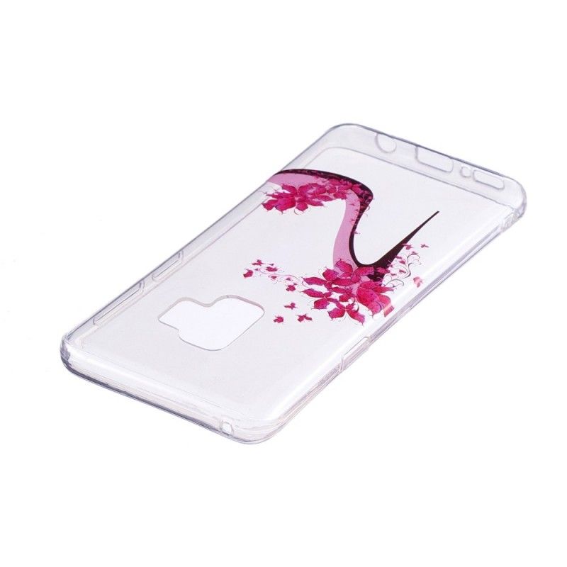 Hoesje Samsung Galaxy S9 Telefoonhoesje Bloemrijke Pomp