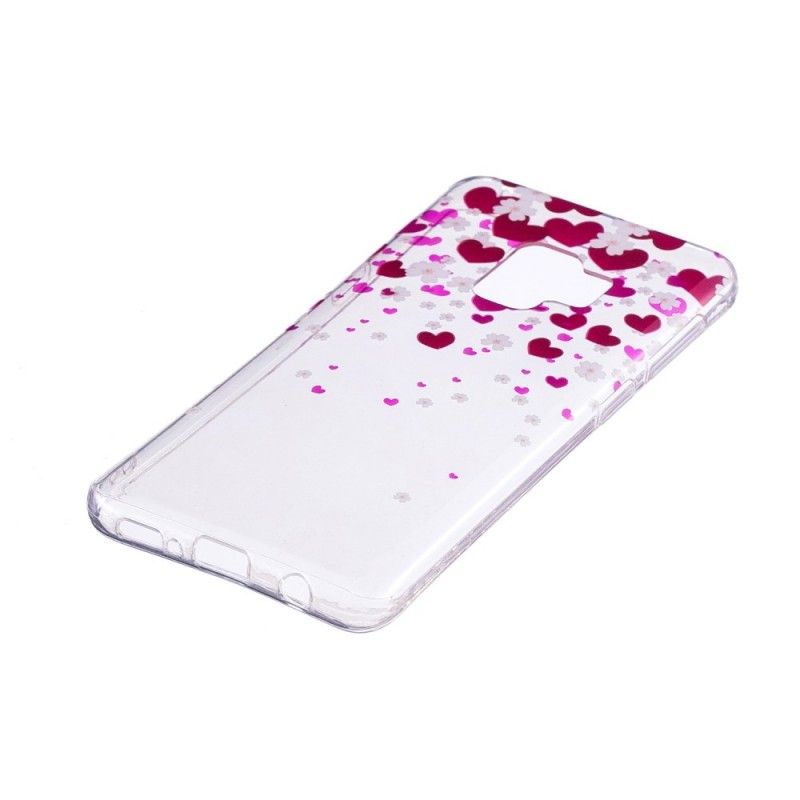 Hoesje Samsung Galaxy S9 Telefoonhoesje Regen Van Harten