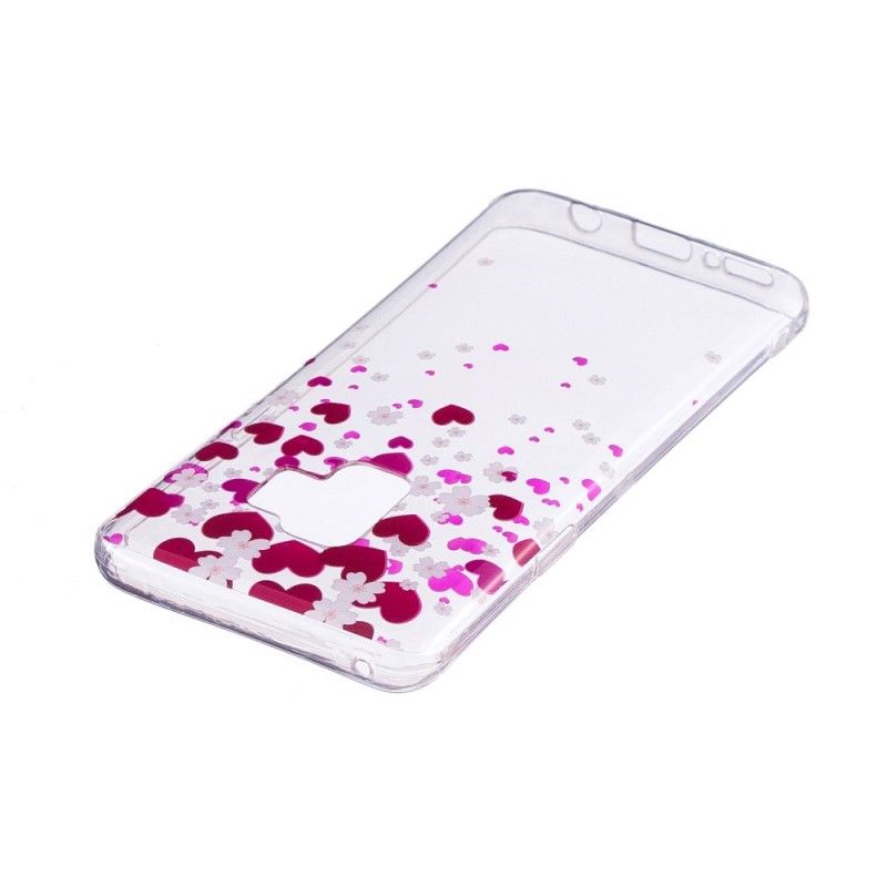 Hoesje Samsung Galaxy S9 Telefoonhoesje Regen Van Harten
