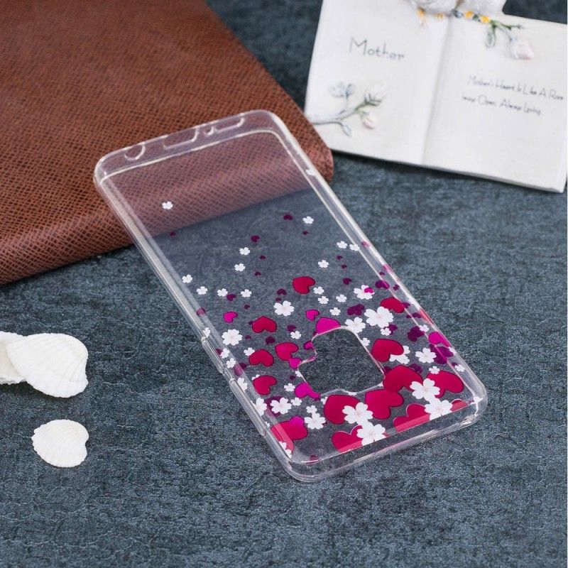 Hoesje Samsung Galaxy S9 Telefoonhoesje Regen Van Harten