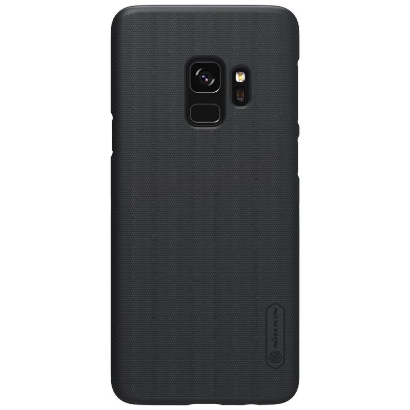 Hoesje voor Samsung Galaxy S9 Zwart Stijve Frosted Nillkin