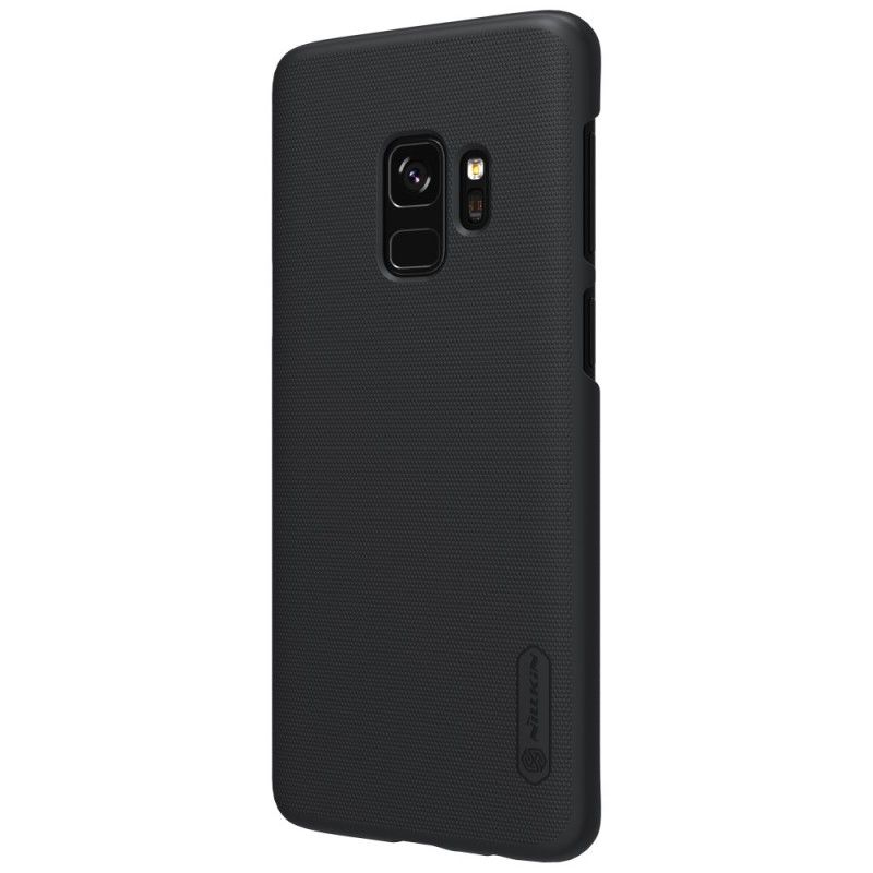 Hoesje voor Samsung Galaxy S9 Zwart Stijve Frosted Nillkin