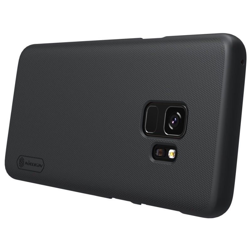 Hoesje voor Samsung Galaxy S9 Zwart Stijve Frosted Nillkin