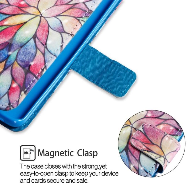 Leren Hoesje Samsung Galaxy S9 Optische Kleur
