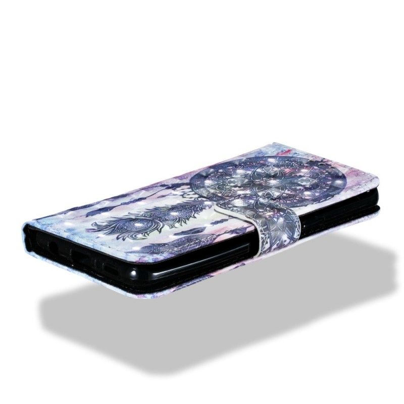 Leren Hoesje voor Samsung Galaxy S9 Kleurrijke Dromenvanger
